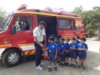 Fire fighter&#039;s Visit