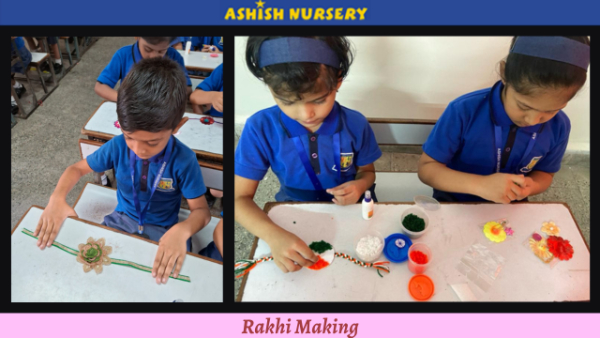 Rakhi Making Activity